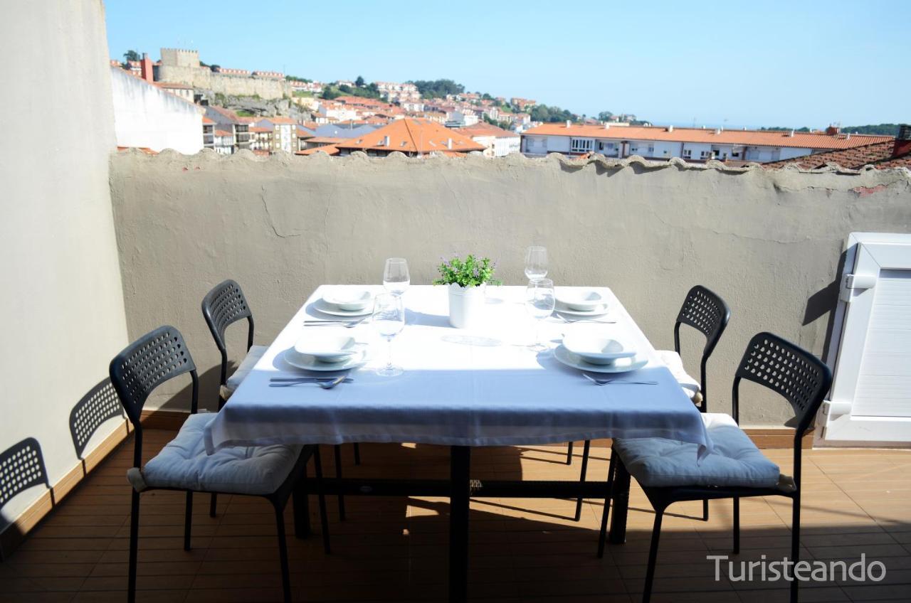 Duplex Pleamar - Gran Terraza En El Centro Apartment San Vicente De La Barquera Exterior photo